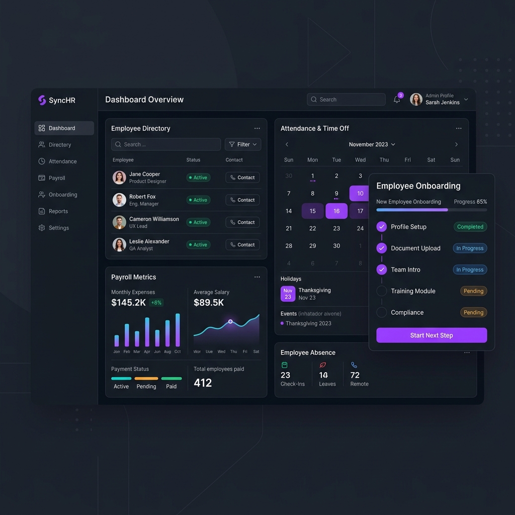 GoStaff HRMS AI-powered human resources management platform